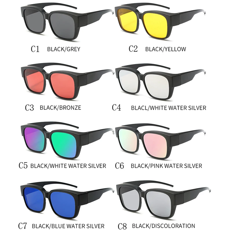 Polarized Sports Glasses Goggles Mountaineering Outdoor Travel Night Vision Driving UV400