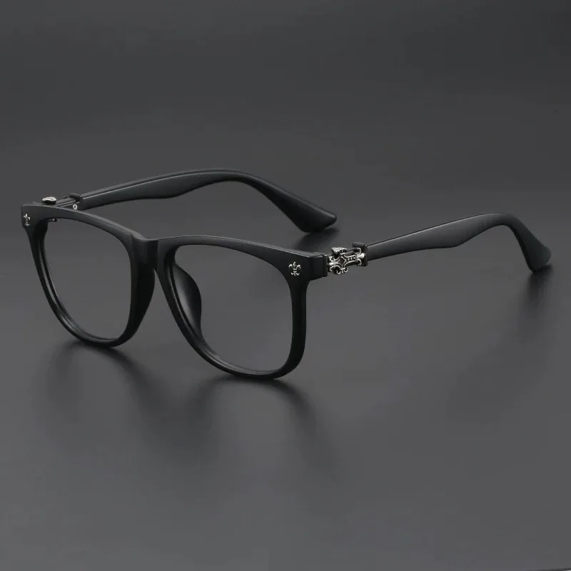 Fashion Glasses Frame Women Anti Blue Light Men Square Eyeglasses Vintage Prescription Eyewear - 3