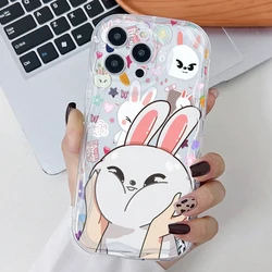 Cartoon K - Kids Strays 3D Wave Soft Phone Case Cover for Redmi 13 (NYT - 21Y603142N1)