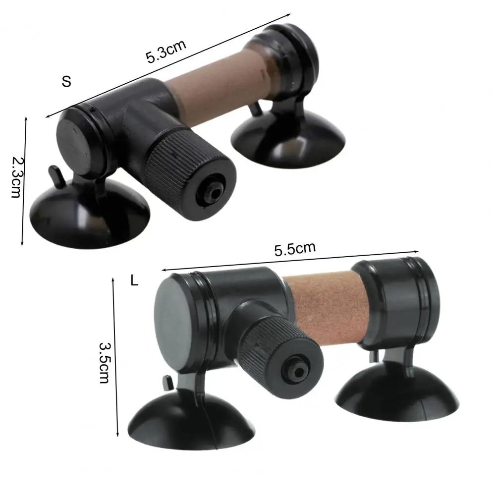Aquarium Atomizer Dual Suction Cup Aquatic Plants Growing Plastic CO2 Diffuser Tessellator,aquarium co2 diffuser