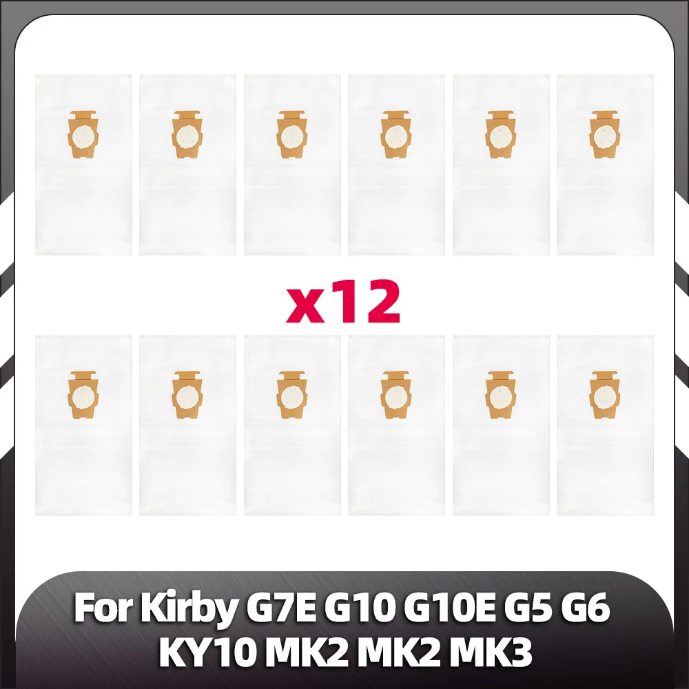 Substituição de Vácuo Bolsas de Poeira Acessórios de Reposição Compatível para Kirby G7e G10 G10e g5 g6 Ky10 Mk2 Mk3