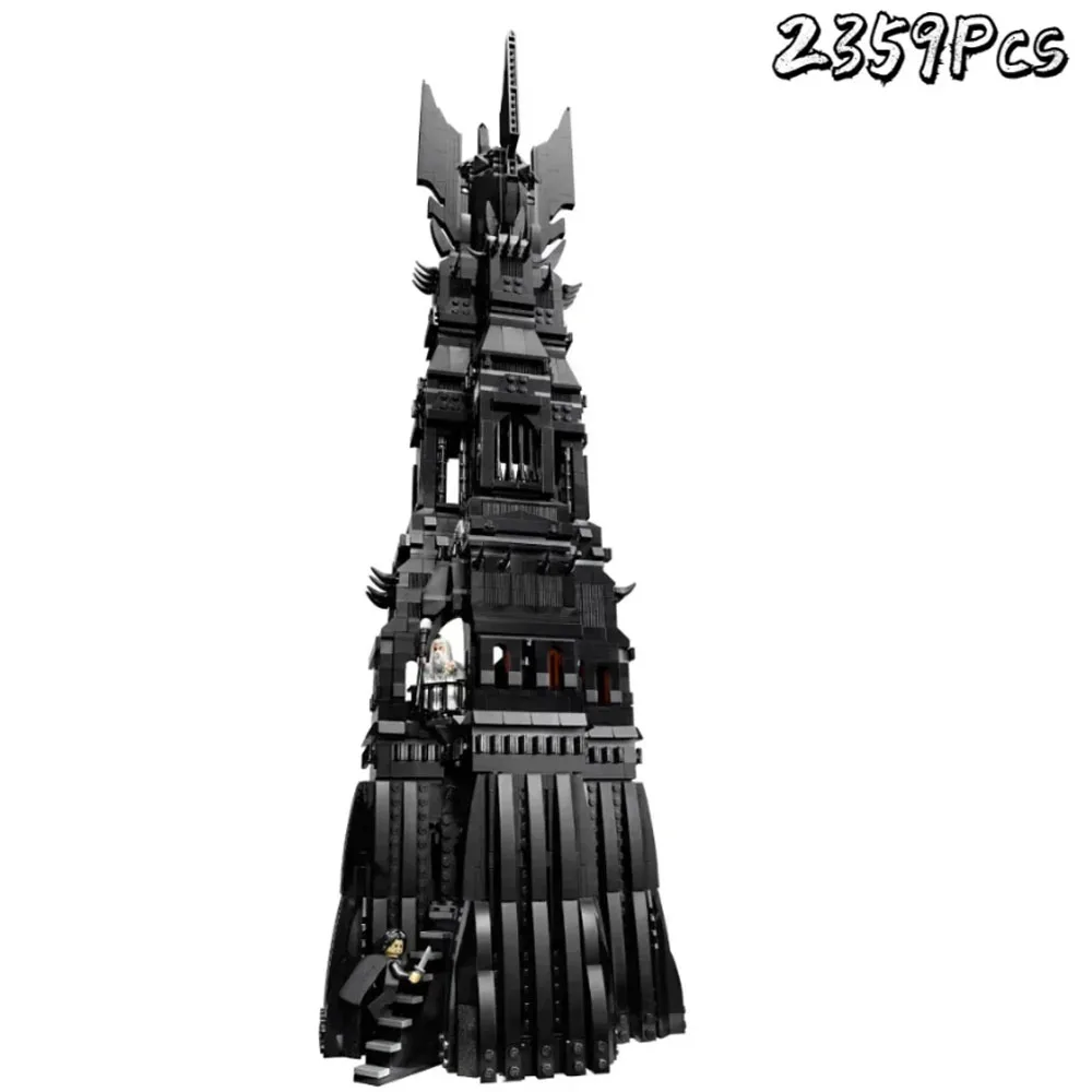 2359PCS Lord Rings Tower Model Kit Creative Huge jigsaw puzzle Toy modelFor Holi