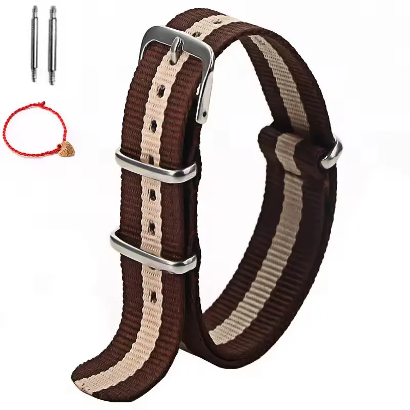 Durable Nylon Watch Band Replacement Strap