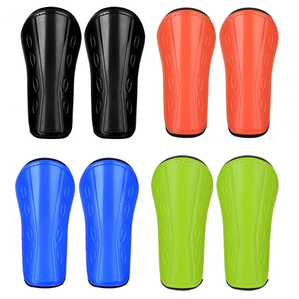 1 Pair Football Shin Pads with Fastener Tape Shin Guards Protective Shock-absorbing Shin Guards Football Equipment