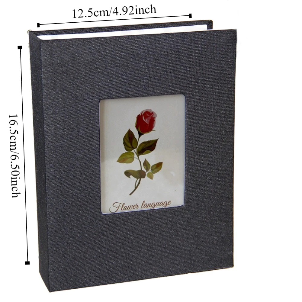 Nuovo Album Fotografico con 200 Tasche per Foto 4x6, Album con Copertina in Lino Scrivibile e Inseribile, per Conservare le Foto della Cresca dei Bambini  15