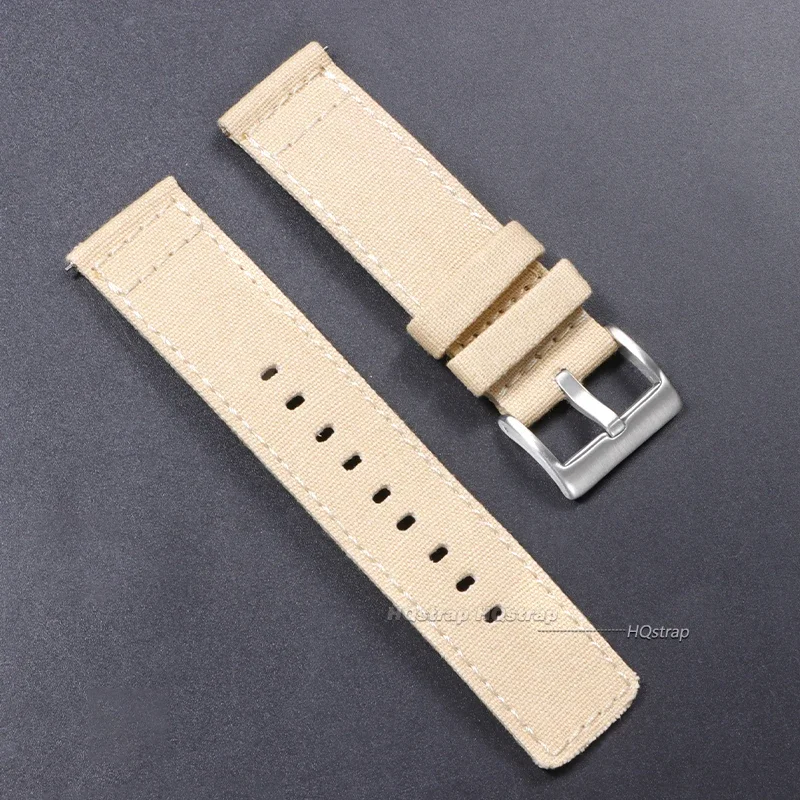 Premium Nylon Sport Watch Strap - Soft, Durable Canvas Wristband
