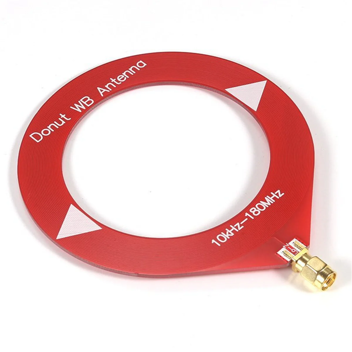 A04R-Donut Broadband Antenna 10kHz-180MHz Receiving Antenna Mini Loop for Radio Walkie Talkie SDR Blue