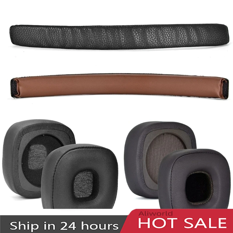 Sostituzione Memory Sponge Ear Pads Cuffie Con Cuscino Per Fascia Per Marshall Major 4 Major Iv Cuffie Auricolari Maniche Head Beam Cove