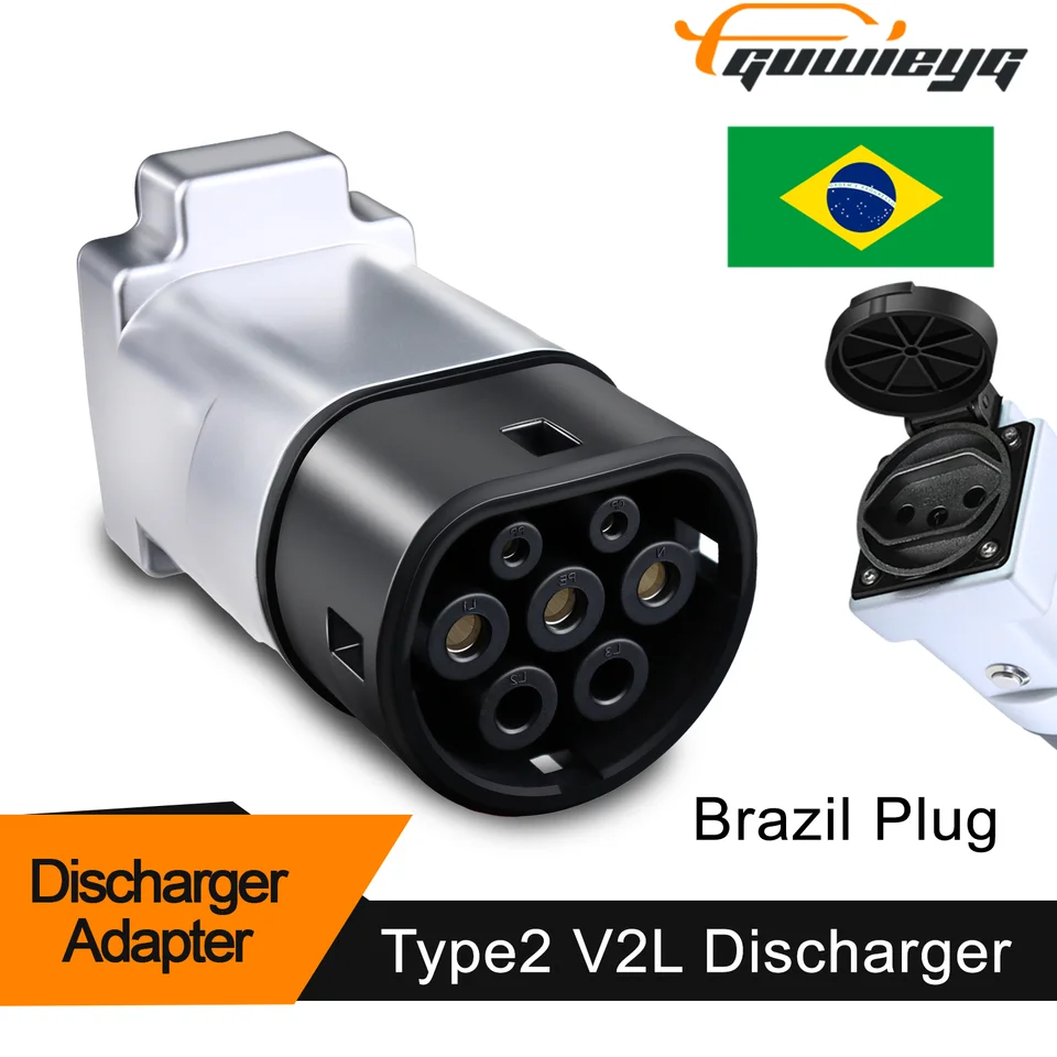 BYD V2Lアダプター BYD V2L Discharge Adapter Type2 | TOP BYD LIMITED