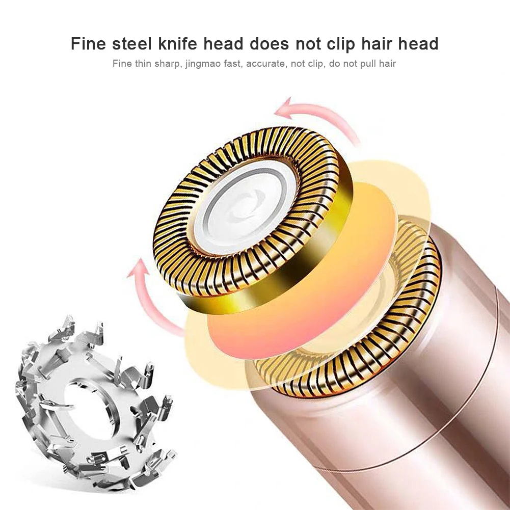 Eyebrow Trimmer Set Eyebrow Trimmer Eyebrow Razor Set Hair Shaver Eyebrow Razor Facial Hair Remover Eyebrow Scissors Hair Remover Eyebrow Trimmer Blade Face Shaver Portable Eyebrow Epilator Electric Mini Eyebrow Trimmer Women Lipstick Shape Shaver Body Facial Lipstick Hair Remover