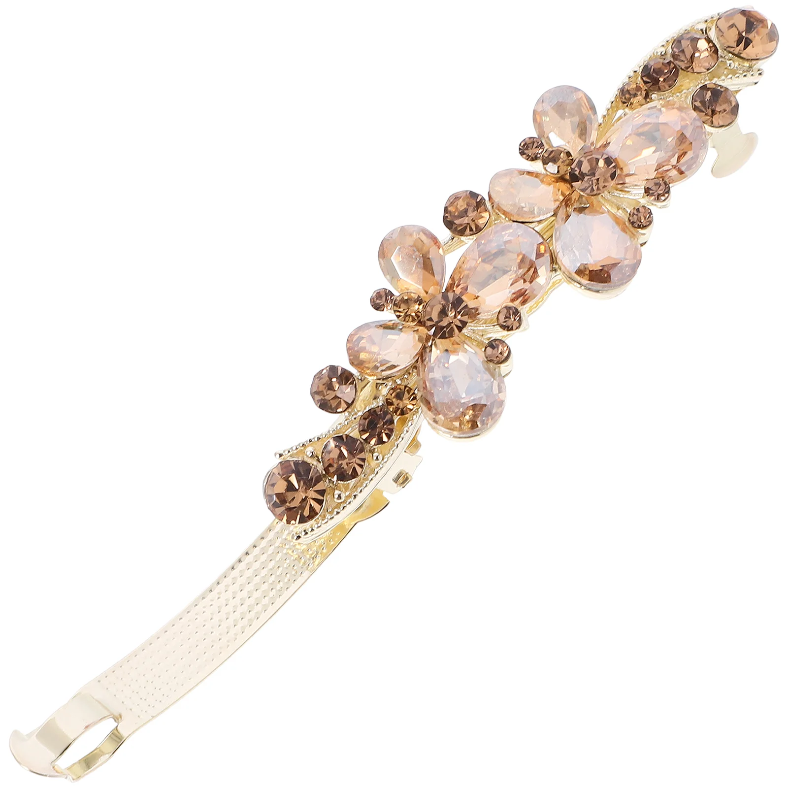 

Rhinestones Hair Barrette Spring Hair Clip Decorative Sparkly Hair Clip Women Barrette