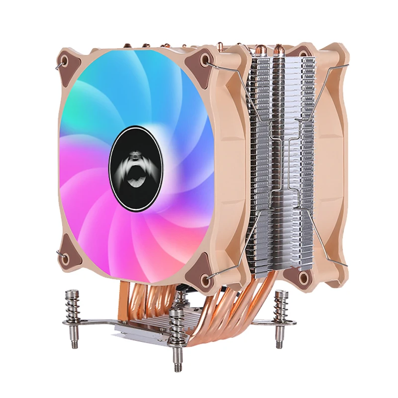 Computador Cpu Ventilador de Refrigeração Heat Pipe Processador Cooler Eficiente Refrigerado a ar Adequado para Instalar Lga2011 X79 X99 e5 2099 120 mm Ventilador - Imagem 6