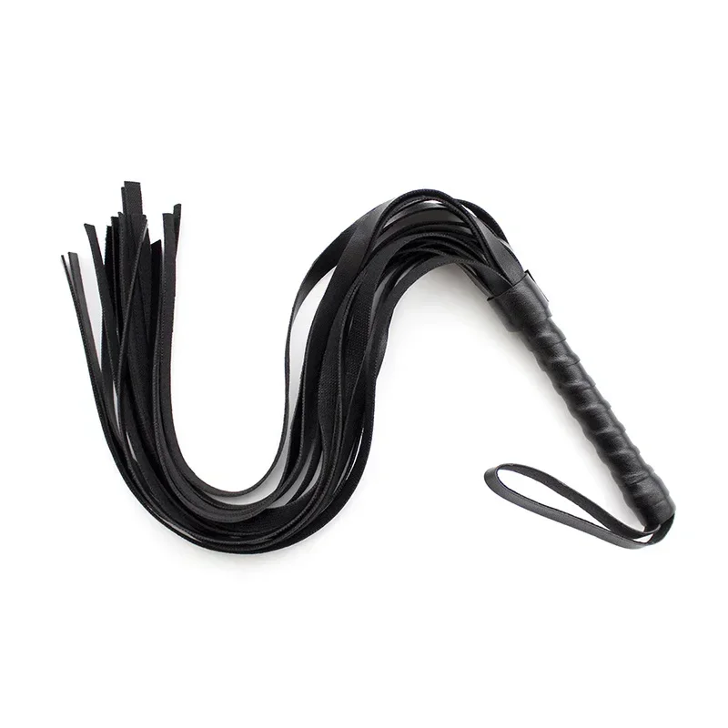 Bondage Boutique Slim Leather Riding Crop Horse Whip pony Spanking Knout BDSM Lash Fetish Flogger Sex Product For Couples Women