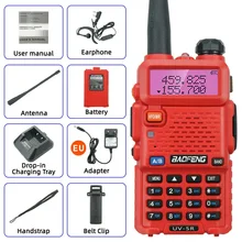 

ML1 UV-5R VHF UHF Dual Band Two Way Ham Radio Transceiver Walkie Talkie RED