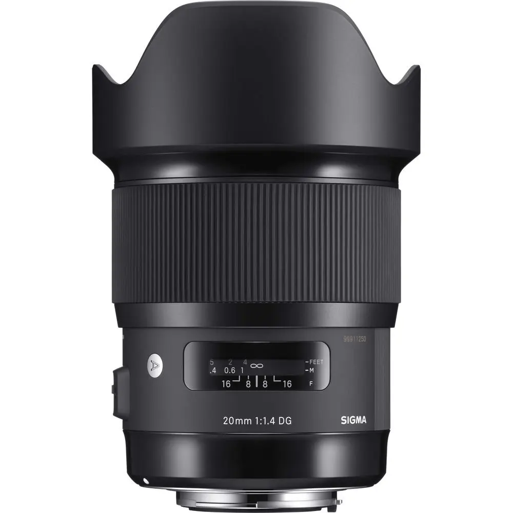 시그마 20mm F1.4 아트 DG HSM 렌즈 (니콘, 캐논 마운트용)