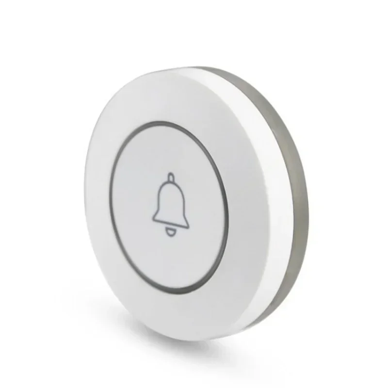 433MHz Wireless Remote Control Smart Home One-key Alarm SOS Emergency Call Button Wireless Emergency Button Doorbell 1 pcs
