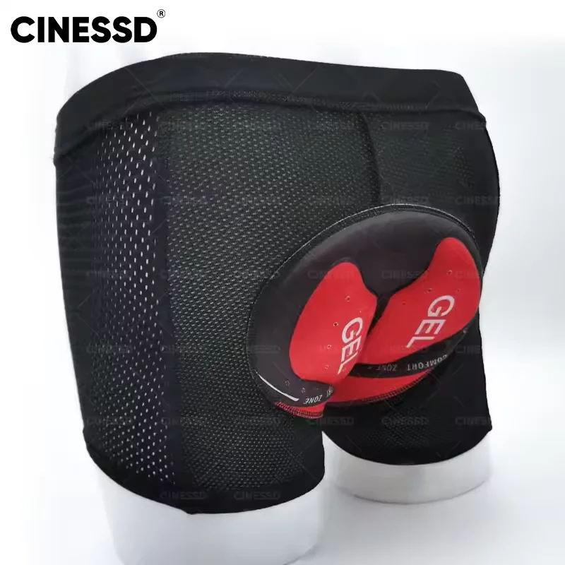 2025 Newest Breathable Outdoors Cycling Shorts Gel Pad Shockproof Mesh MTB Bike Shorts Road Bicycle Underwear Man Women Shorts