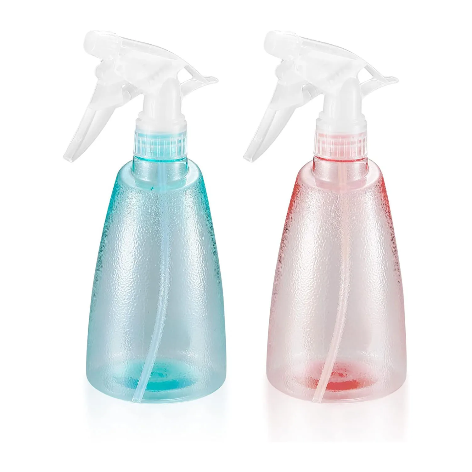 1 Pcs 500 ml/17 oz Empty Plastic Spray Bottles, Refillable Adjustable Mist Sprayer Bottles for Cleaning Solutions, Hair Misting