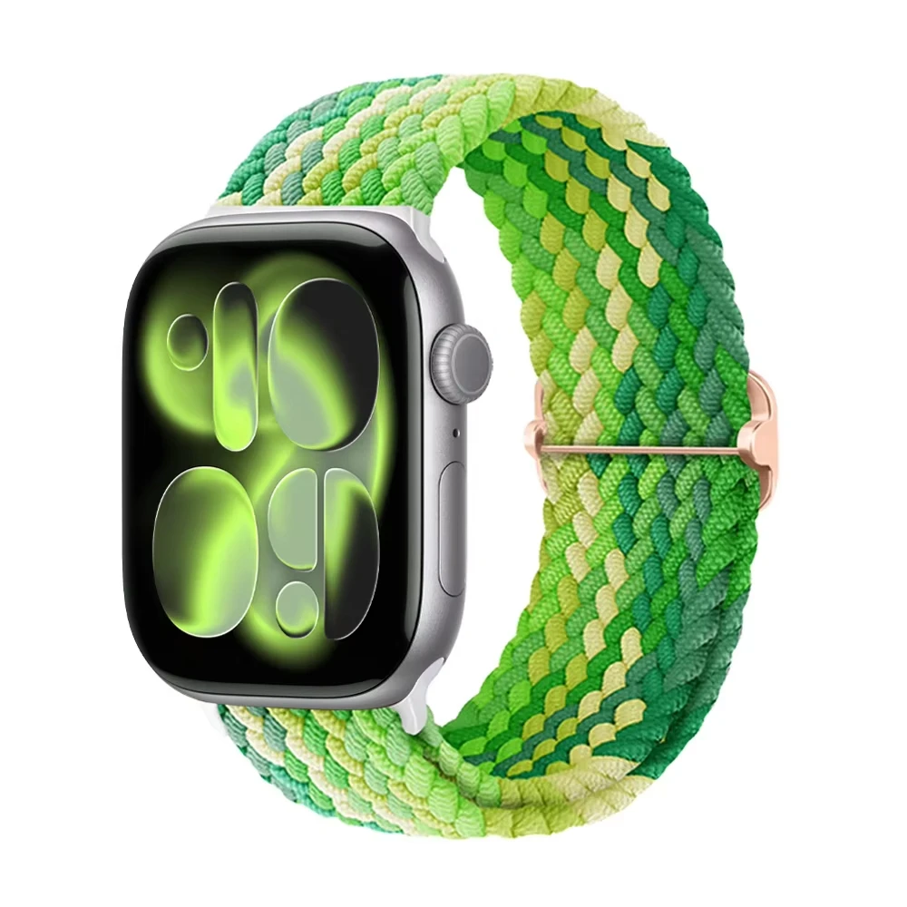 Elastic Braided Nylon Strap