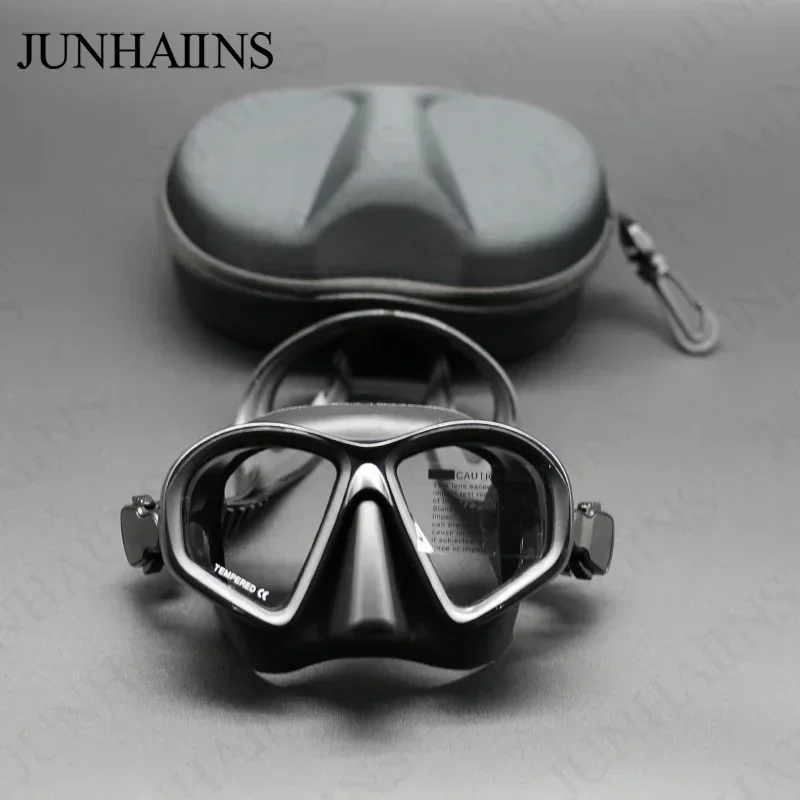 Snorkeling Diving Mask Set Foldable snorkel J-type with Camera Mount