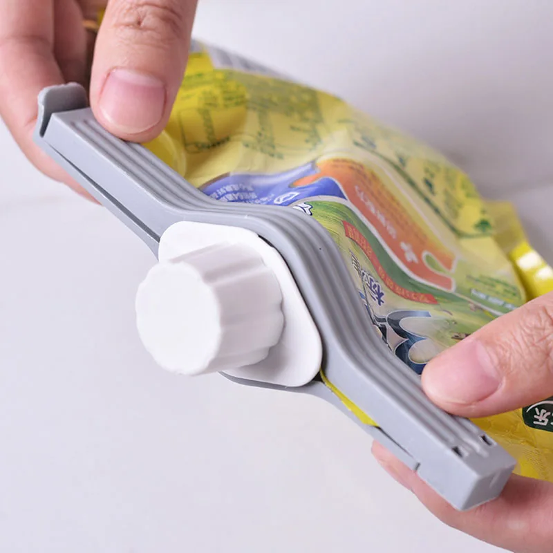 Screw Cap Sealing Clip for Seasoning, Milk Powder, Salt and Snack Bags, Food Preservation Gadget, Kitchen Accessory