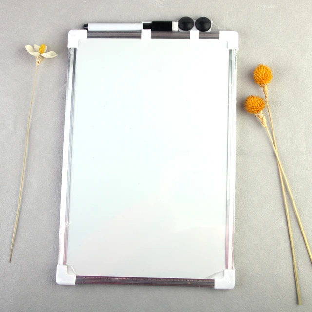 Magnetic Dry Erase Board With Stand For Desktop Double Sided White Board  Planner Reminder For School Office 11 Inch X 7 Inch - AliExpress