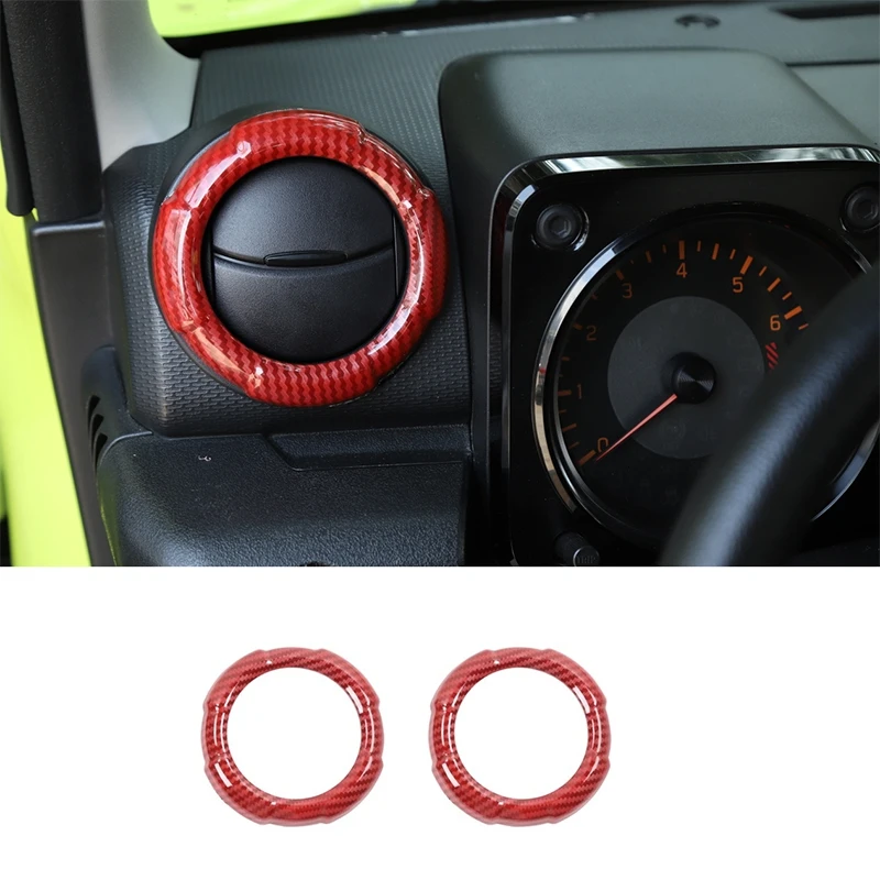 

Car Dashboard Air Conditioning Air Outlet Vent Trim Cover Sticker For Suzuki Jimny 2019 2020 Accessories