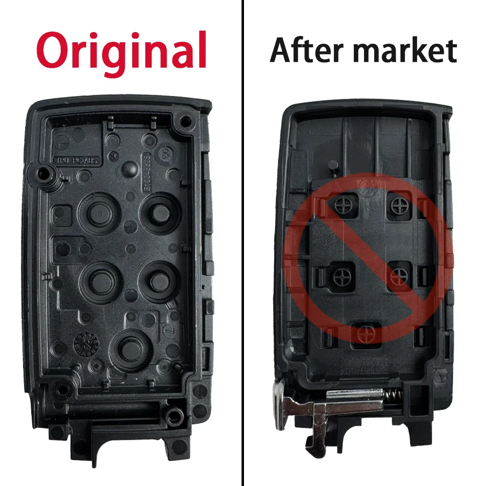 Premium Remote Car Key Shell Case for Land Rover and Jaguar Vehicles
