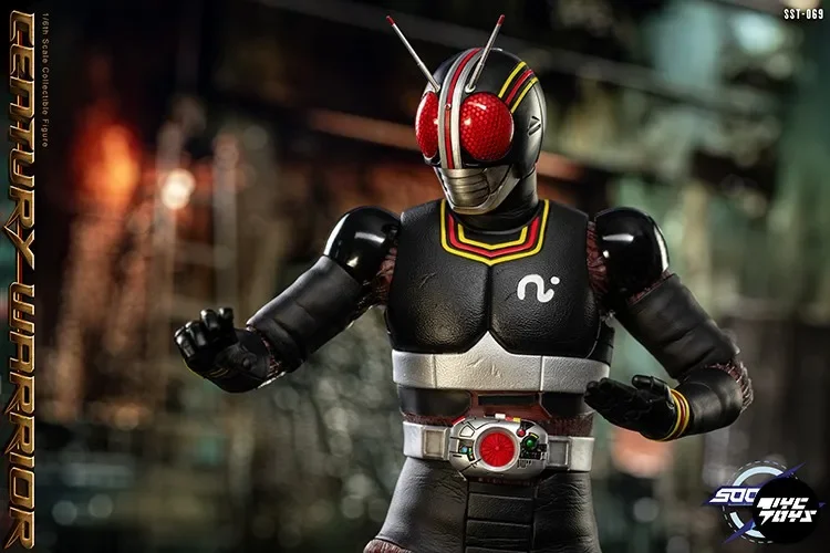 SOOSOOTOYS Black Locust Warrior BLACK 1/6 Action Figure SST069