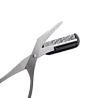 Eyebrow Trimmer Scissor with Comb Female Male Eyebrow Eyelash Scissors Safety Stainless Steel Face Razor Makeup Beauty Scissors 2