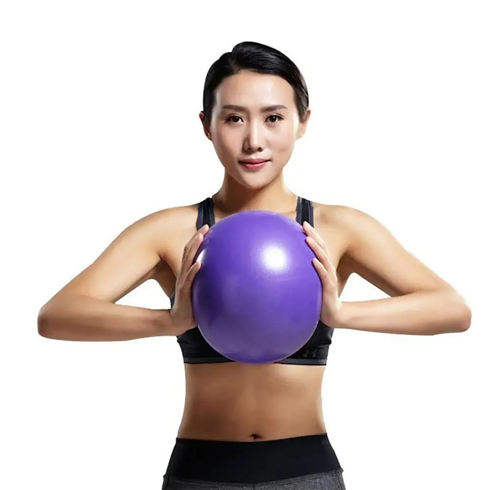 25cm Pilates Yoga Ball explosions geschützter Indoor Balance Gymnastik ball für Yoga Pilates Ballett Körperform ungs geräte Großhandel