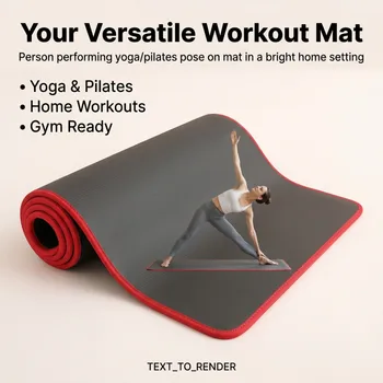 Extra Thick NBR Yoga Mat 1