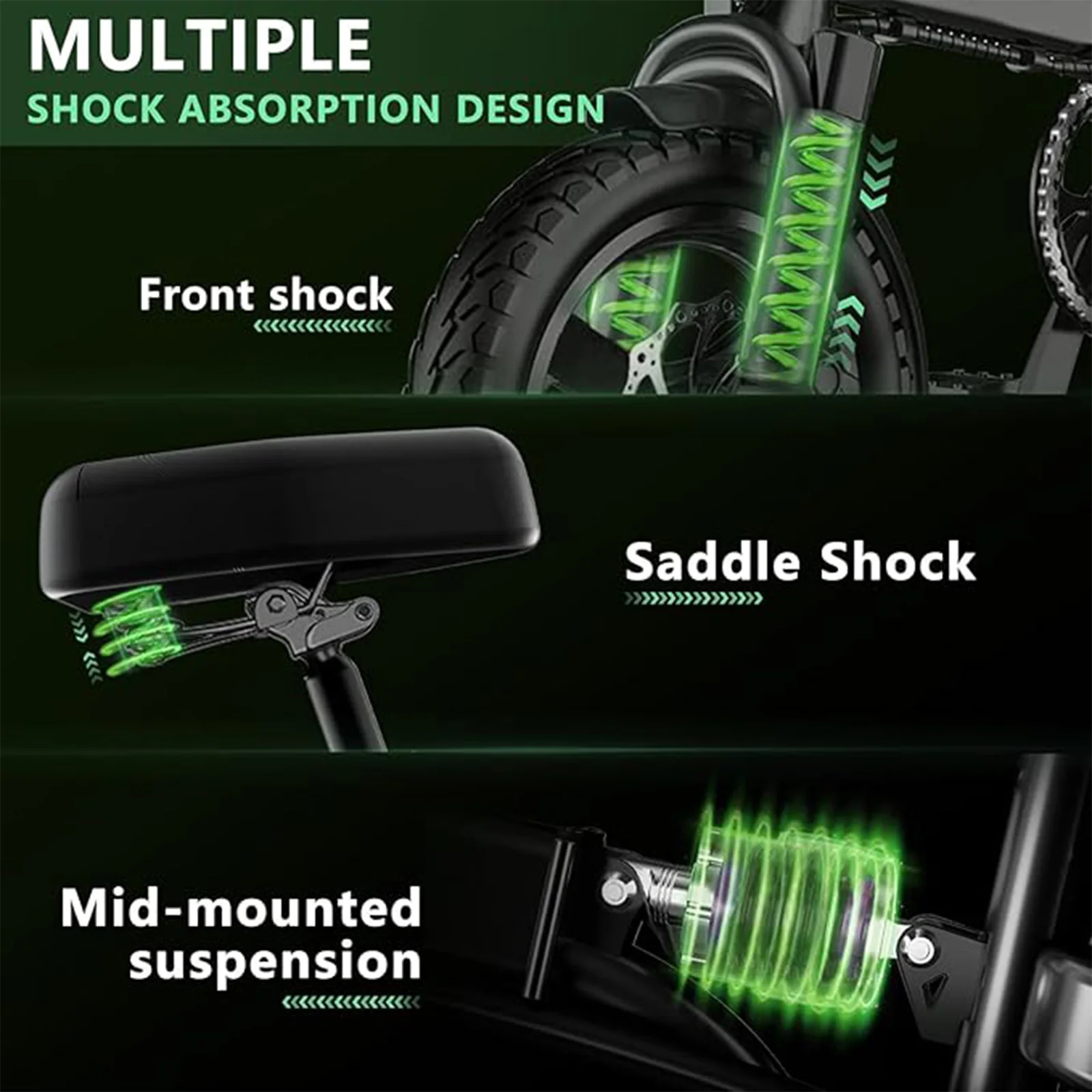 560W Folding Electric Bike 4