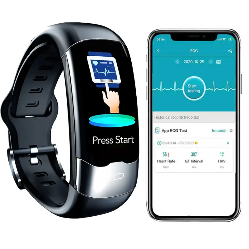 Smart Watch H02 Pro Non invasive Blood Glucose Blood Pressure Oxygen Electrocardiogram Heart Rate Sleep Monitoring