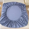 100% Egyptian Cotton 400TC Bedding Bed Sheet Set Luxury Fitted Sheet Flat Sheets With Pillowcase Bedsheet Soft Comfort Bed Lines 4