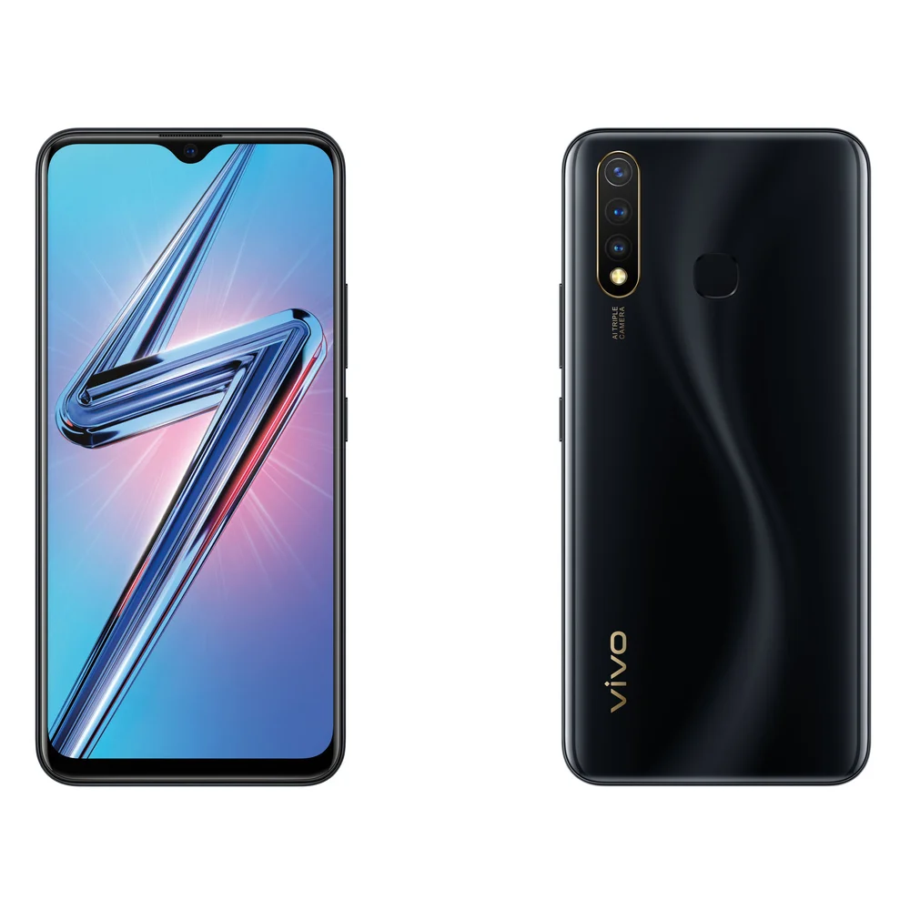 Original VIVO Y19 6GB 128GB 5000mAh Four cameras Dual-Engine Fast Charge 1080 × 2340 FHD+ 6.53-inch Android 9 4G Smartphone