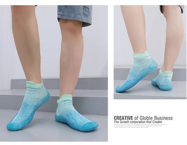 Beach Aqua Wading Water Shoes Children Adult Indoor Fitness Sports Yoga Shoes Lightweight Breathable Non-slip Upstream Sneakers