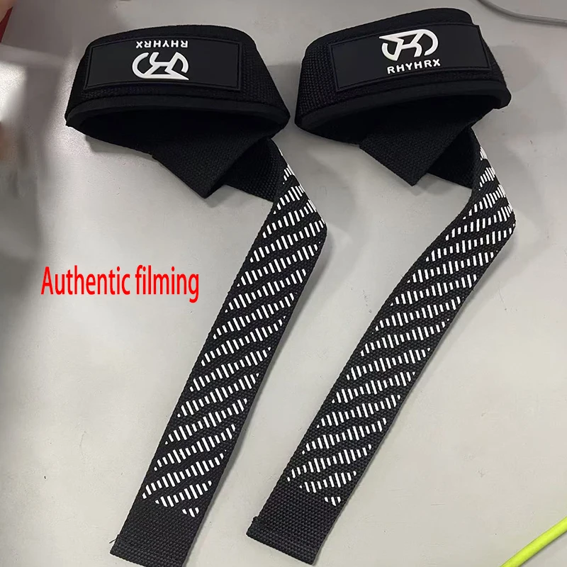 Weightlifting Straps For Strength Training Adjustable Gym Grip_voghion.com