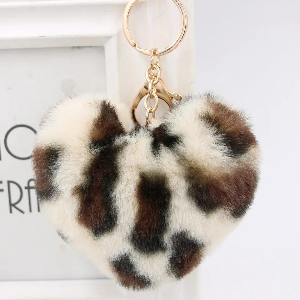 ROSELI Borsa A Tracolla da Donna con Stampa Leopardata Invernale Borsa A Tracolla A Catena