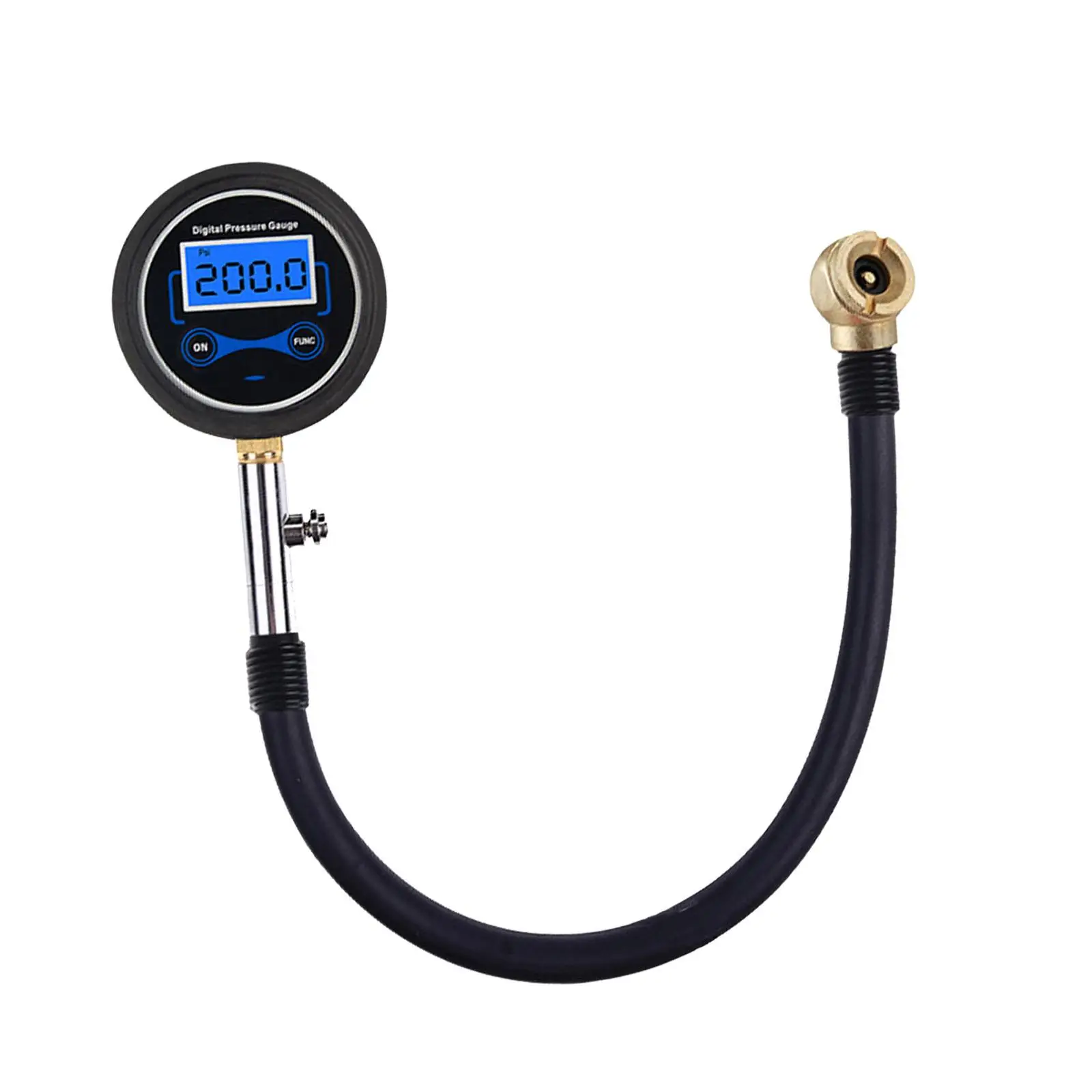 Tire Pressure Gauge, 200 PSI Air Pressure Tire Gauge, Heavy Duty LCD Screen 200 PSI Tester Multifunctional fo Trucks