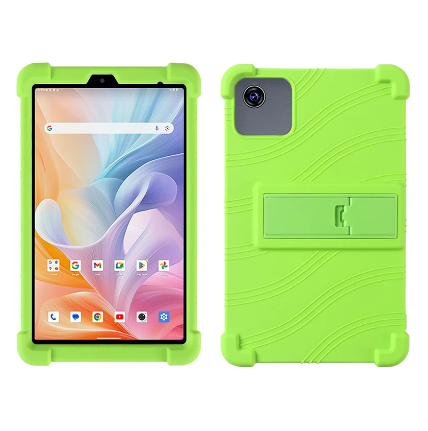Children's Shockproof Silicone Kickstand Case - Durable Protective Cover