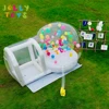 JOLLY TOYS Balloon inflatable bubble house with trampoline and transparent dome PVC material  with blower 4