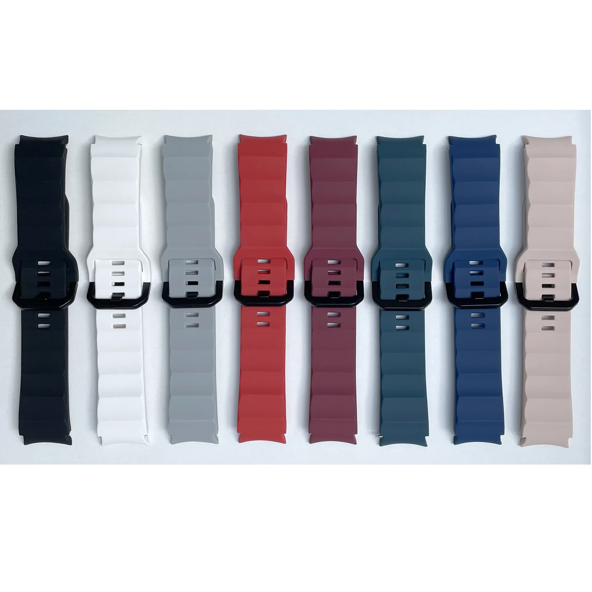 

Ремешок силиконовый для Samsung Watch 4 5, 20 мм, 10 шт.