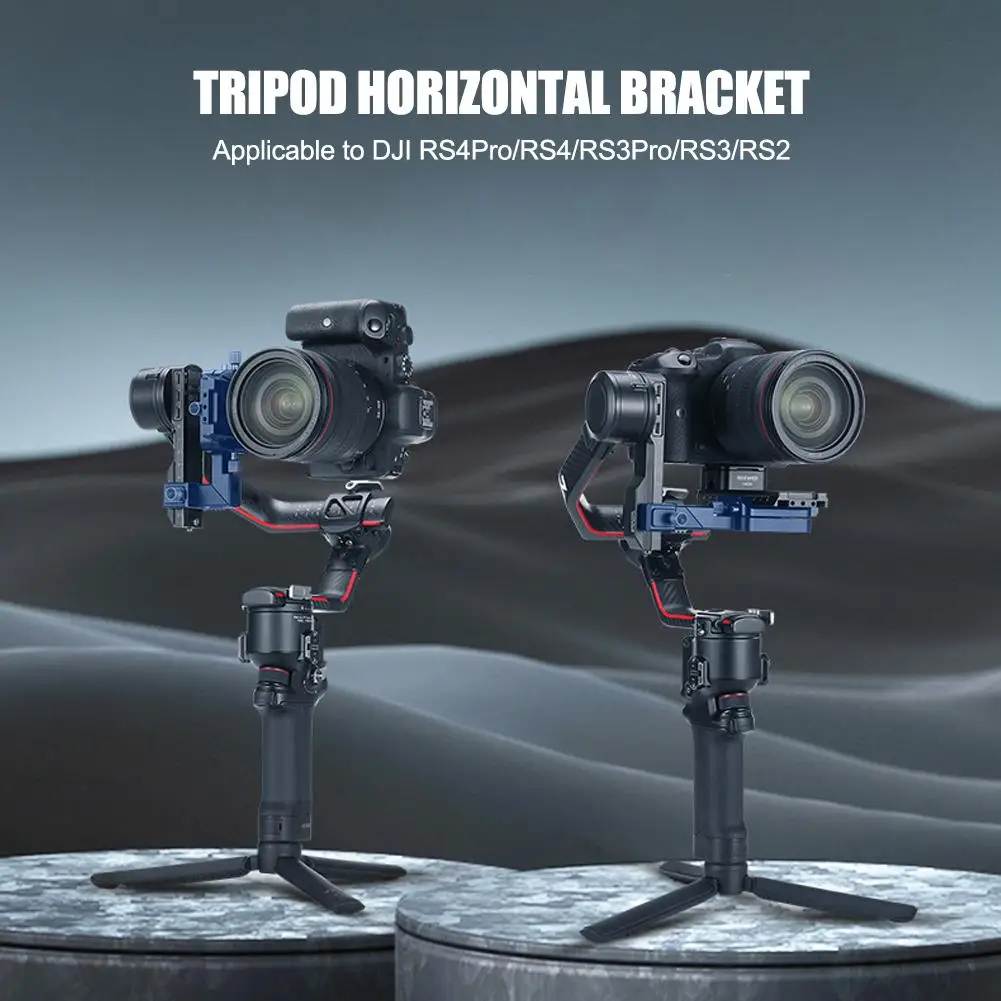 

Aluminium Alloy Tripod Suitable for dji RS4 Pro/RS4/RS3 Pro/RS3/RS2 180° Base Rotates Horizontal Vertical Free Switching K4O8