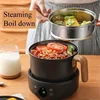 New split student multifunctional small non-stick electric noodle cooker for cooking porridge and noodles 5