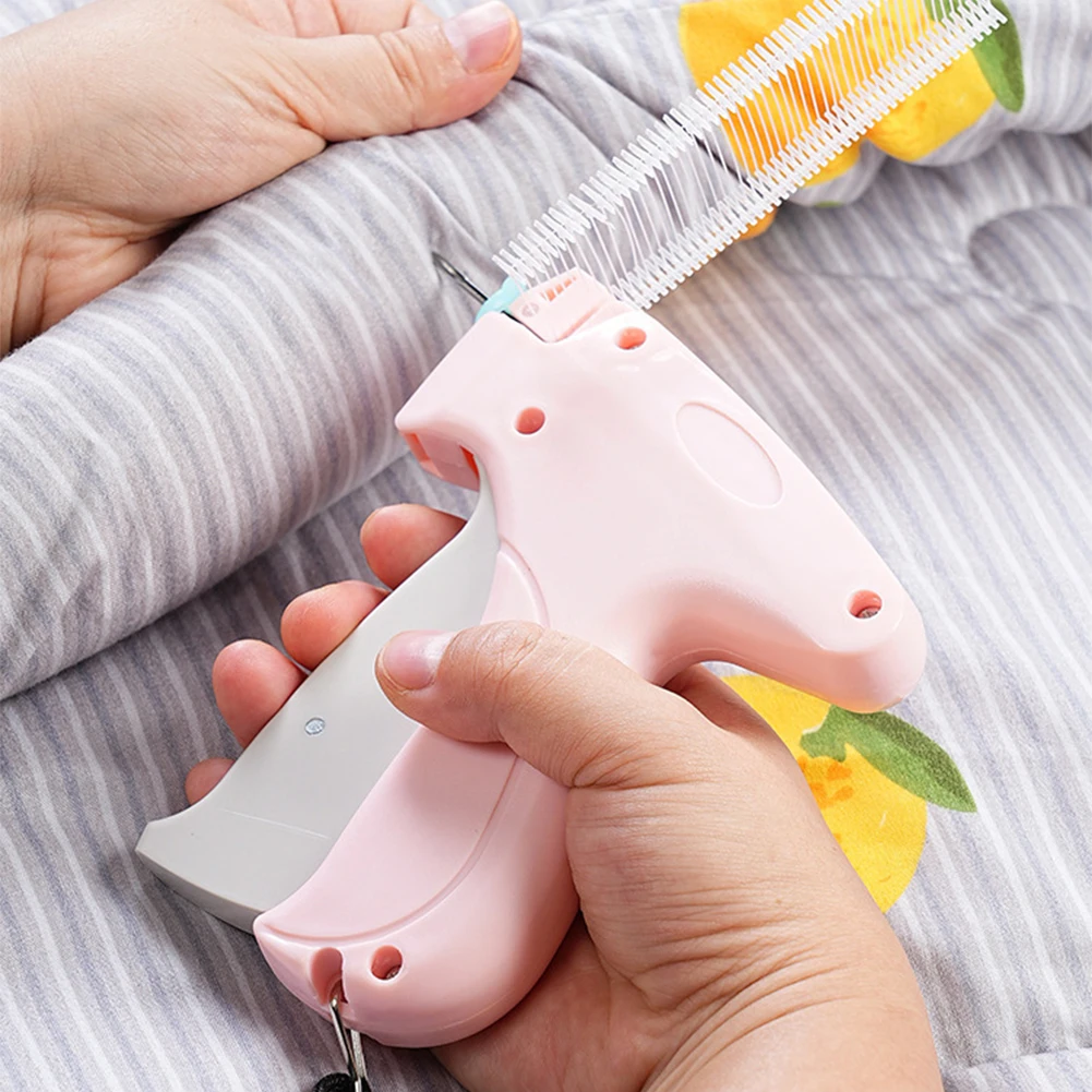 Description Picture 5 of itemManual Quick Clothing Fixer Micro Stitch Tag Gun Quick Repair Garment Sewing Tool Clothing Sewing Machine Quilt Tacking Tool