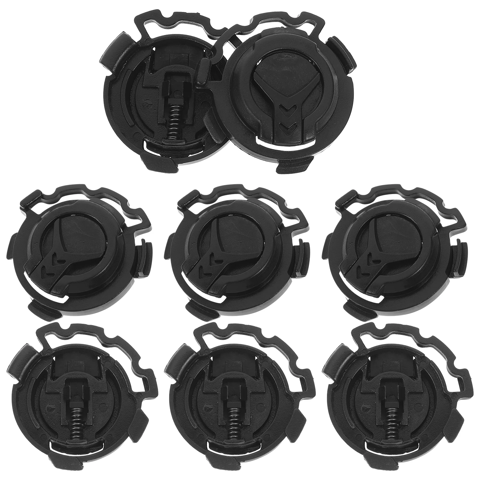 

4 Pairs Hard Hat Accessories Visor Clip Motorbike Helmets for Adults Fastener Lens Shield Lock Motorcycle Attachments