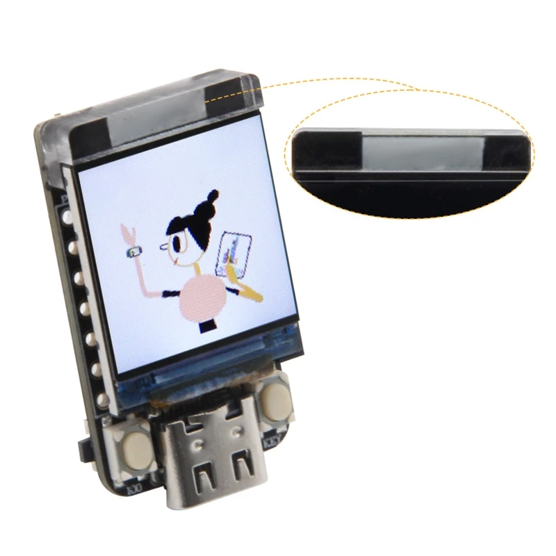 ESP32-S3 GC9107   Ar duino (8MB)  WiFi  ȣȯ 0.85 ġ LCD  ׷̵ 