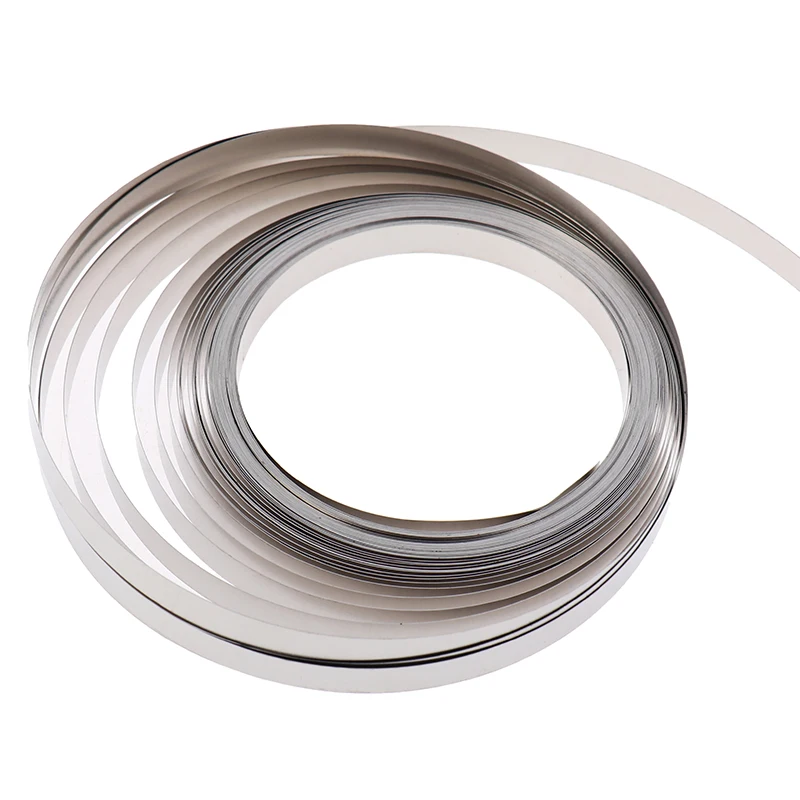 5M / 10M 0.1mm 0.12mm Thickness Nickel Plated Strips For Lithium Battery Pack Welding Nickle Tabs 18650 Battery Pack Spot Welder 4