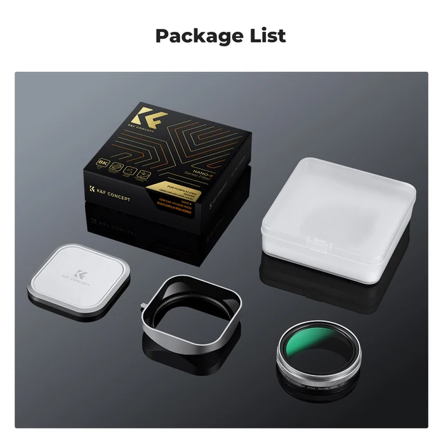 Filtro UV K&amp;F Concept Per Fujifilm X100 Serie - Protezione Lente Con Rivestimento 28 Strati Nano